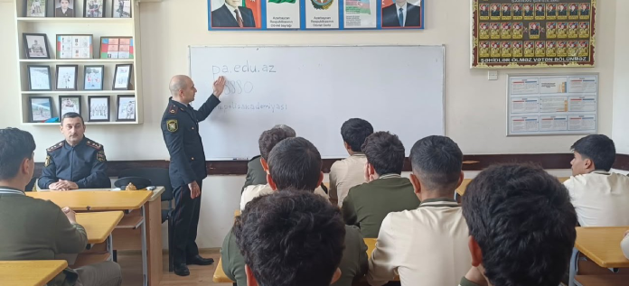 Gənclərin Polis Akademiyasında təhsilə cəlb olunması istiqamətində təbliğat-təşviqat tədbirləri davam etdirilir